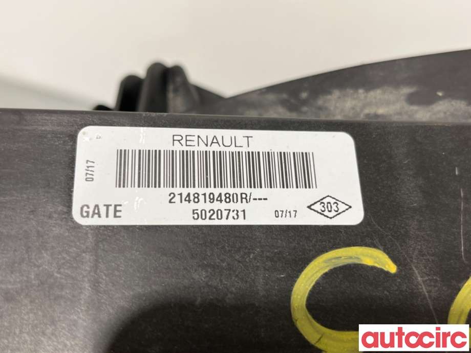 Kjølevifte til Renault Zoe 2013-2019 (Fase 1)  (RENAULT|214818864R|5020731|214819480R)