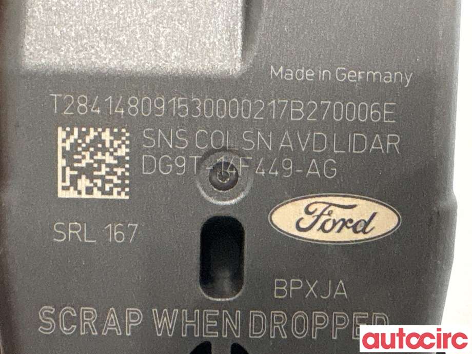 Sensor radar til Ford Mondeo 2014-2019 (Type V, Fase 1)  (FORD|1903081||DG9T-14F449-AG)