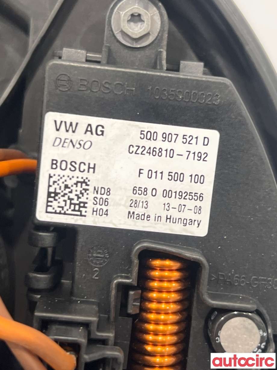 Varmeapparat motor til Škoda Octavia 2013-2016 (Type III, Fase 1) (SKODA|5Q1819021J||5Q0907521D)