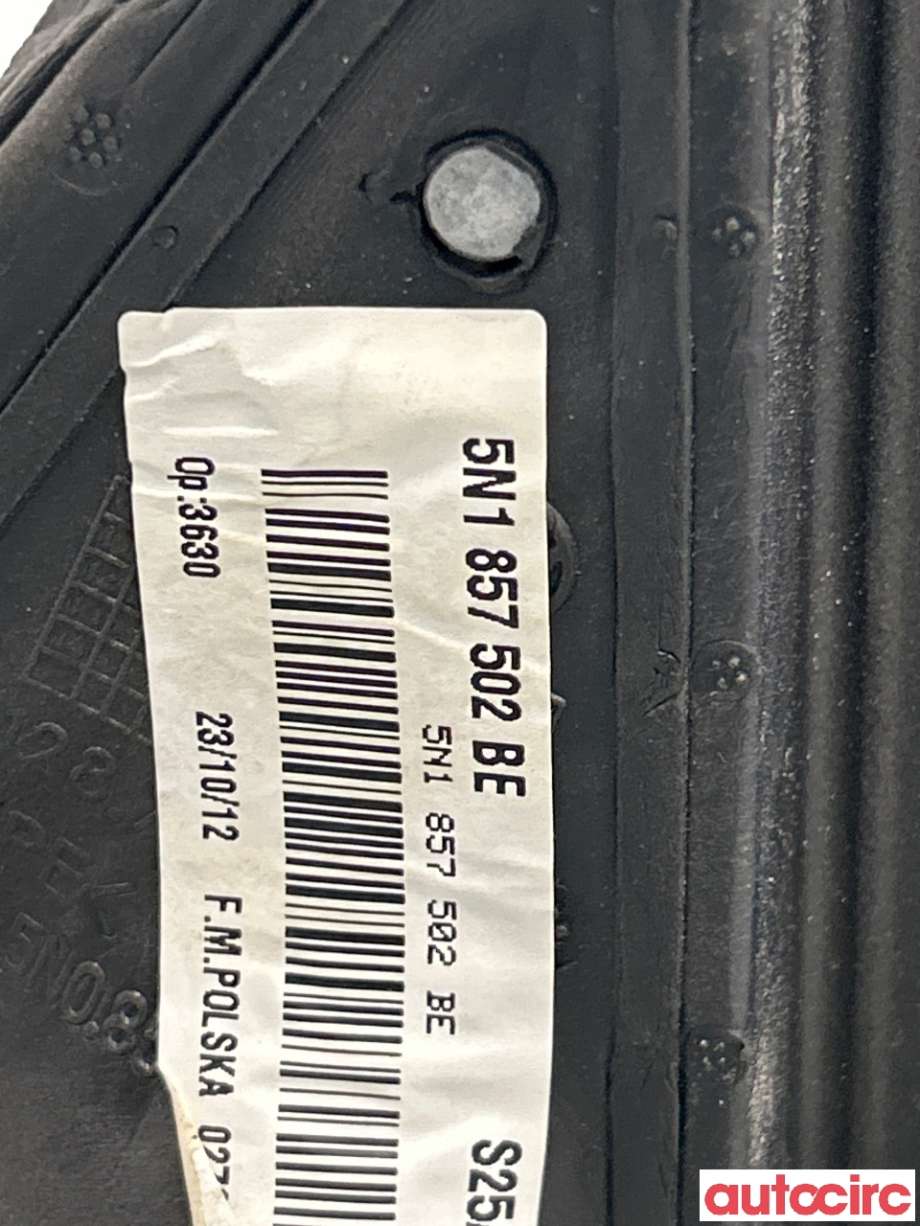 Speil høyre til VW Tiguan 2011-2016 (Type I, Fase 2)  (VOLKSWAGEN|5N1857508S||5N1857502BE)