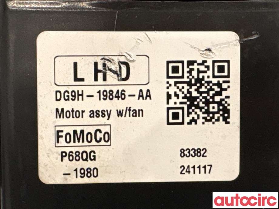 Varmeapparat motor til Ford Mondeo 2014-2019 (Type V, Fase 1)  (FORD|5201308||DG9H-19846-AA)