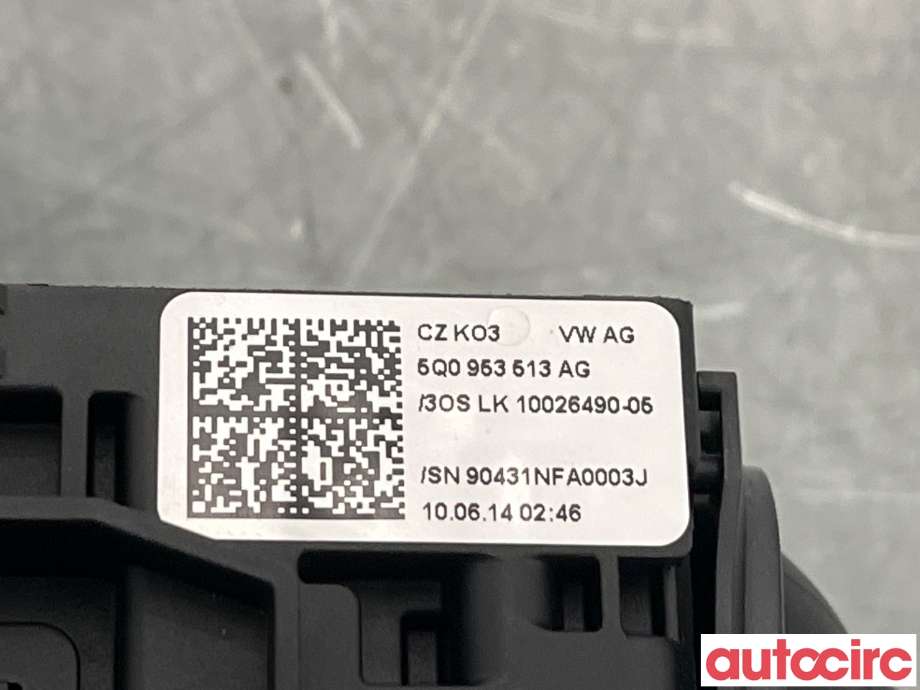 Bryter combi til Škoda Octavia 2013-2016 (Type III, Fase 1)  (SKODA|5Q0953513AG)