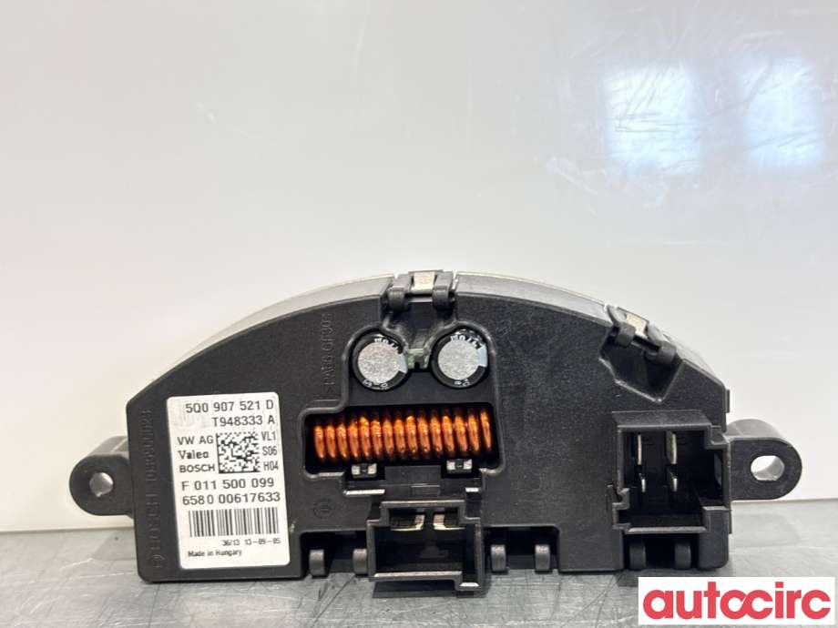Varmeapparat motstand til VW Golf VII 2012-2017 (Fase 1)  (VOLKSWAGEN|5Q0907521C|F011500099|5WA907521)