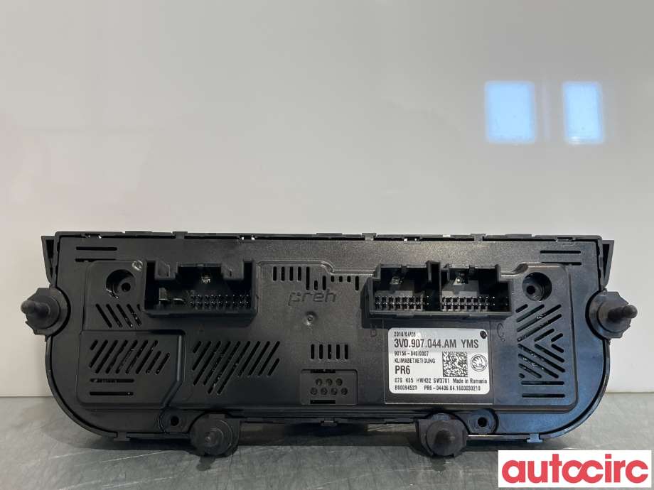 Varmeapparat betjening til Škoda Superb 2015-->> (Type III)  (SKODA|3V0907044AM)