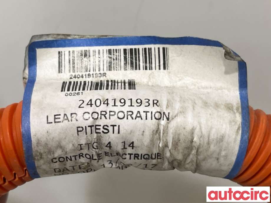 Kabel høy volt (HV) hybrid til Renault Zoe 2013-2019 (Fase 1)  (RENAULT|240419193R|)