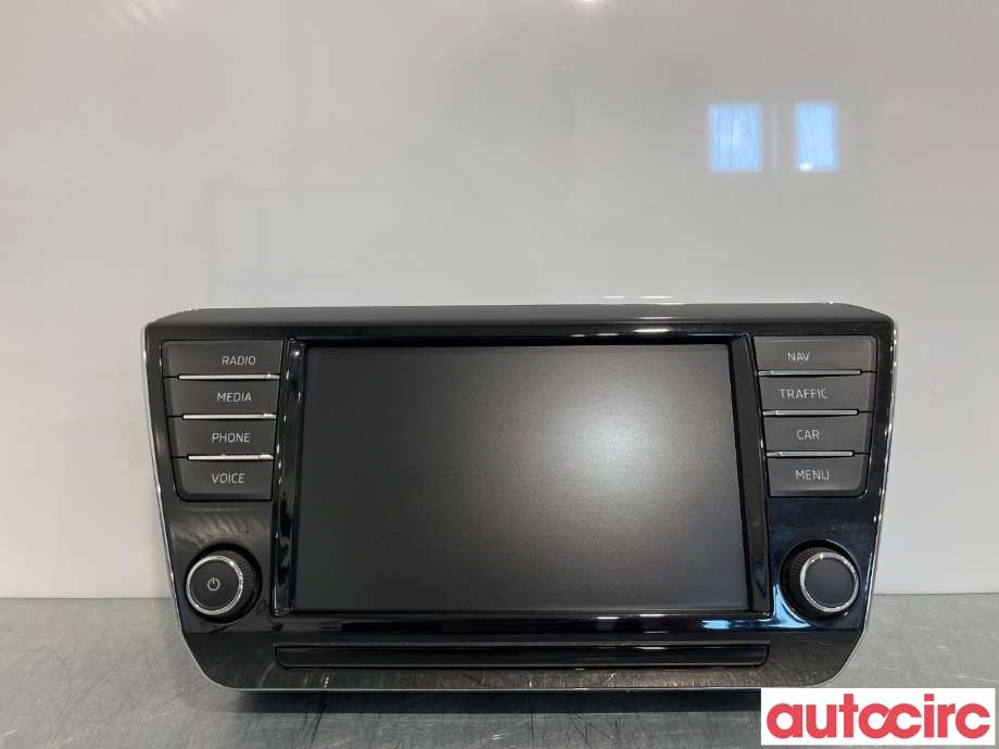 Multimedia display (MCU - Media Controller Unit) til Škoda Superb 2015-->> (Type III) (SKODA|3V0919606)