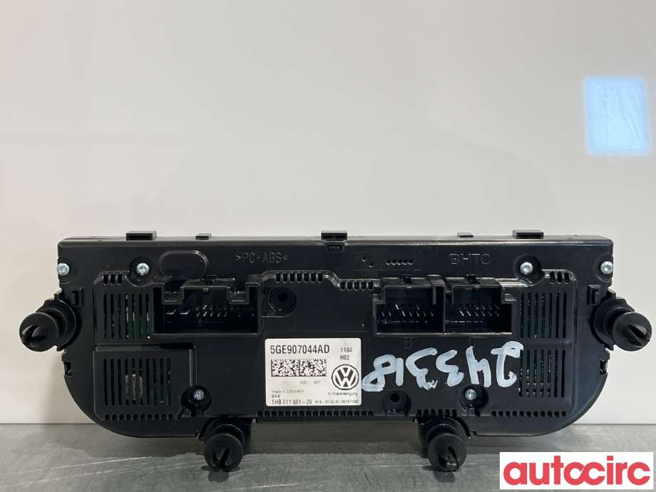 Varmeapparat betjening til VW e-Golf 2014-2017 (Fase 1)  (VOLKSWAGEN|5GE907044AD)