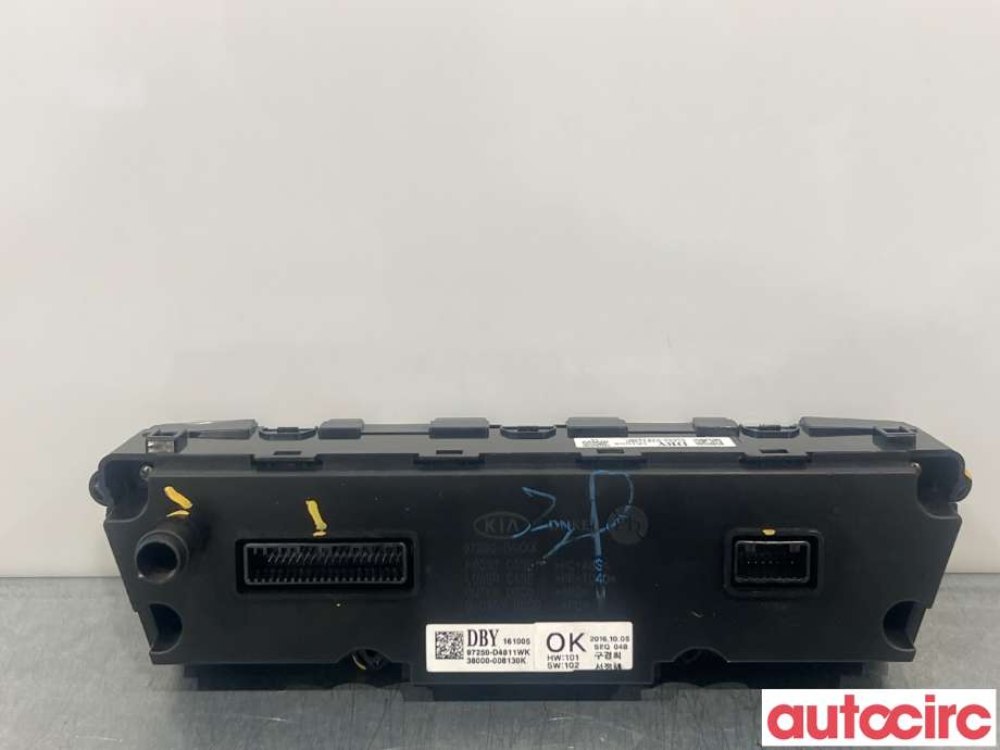 Varmeapparat betjening til Kia Optima 2017-2020  (KIA|97250D4811WK||97250-D4811WK)
