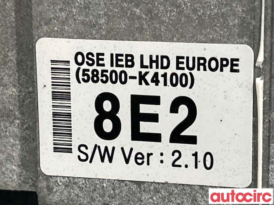 ABS sentral til Hyundai Kona 2017-2021 (Type I, Fase 1)  (HYUNDAI|58500K4100|)