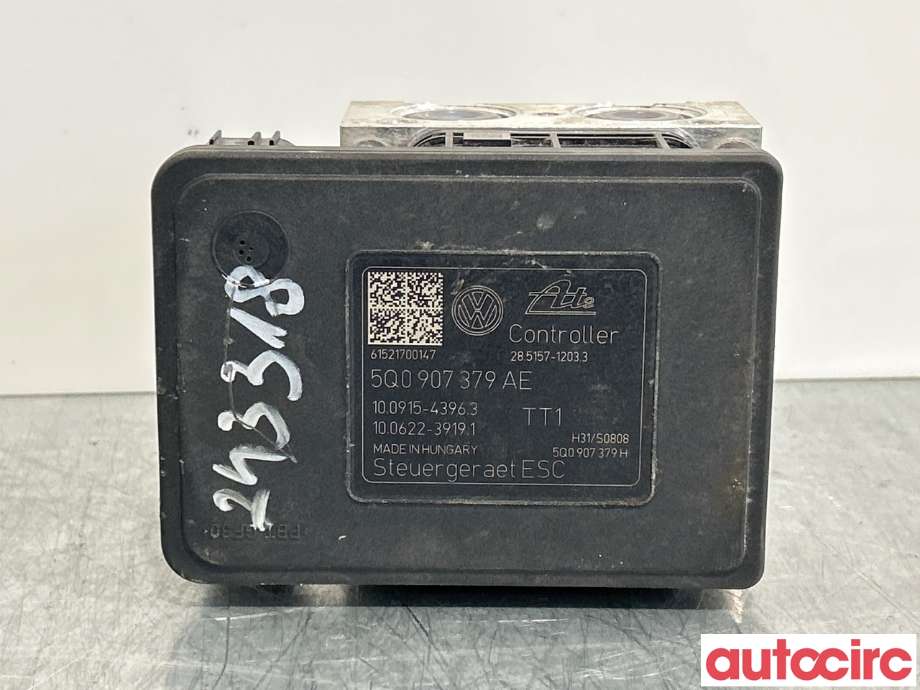 ABS sentral til VW e-Golf 2014-2017 (Fase 1)  (VOLKSWAGEN|5Q0614517AL|100220-05194|5Q0614517AK)