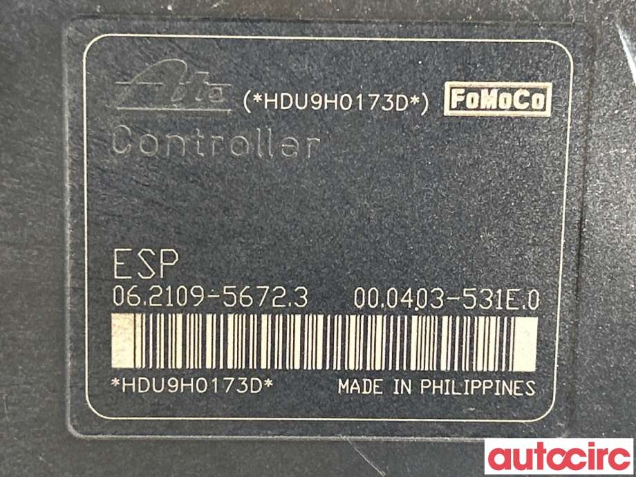 ABS sentral til Ford Fiesta 2008-2012 (Type VI, Fase 1)  (FORD|1715773|062102-14684|8V51-2C405-AE)