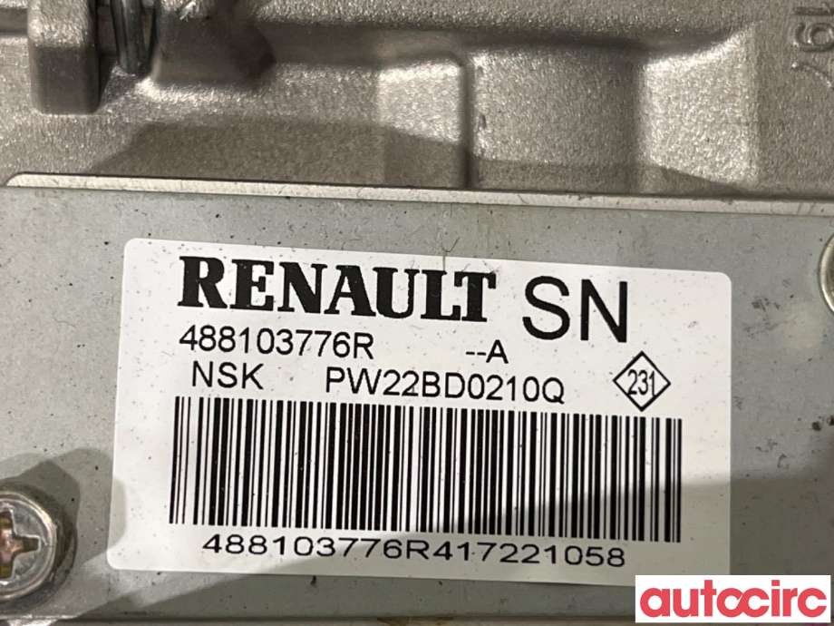 Rattaksel elektrisk servo til Renault Zoe 2013-2019 (Fase 1) (RENAULT|488107198R||488103776R)