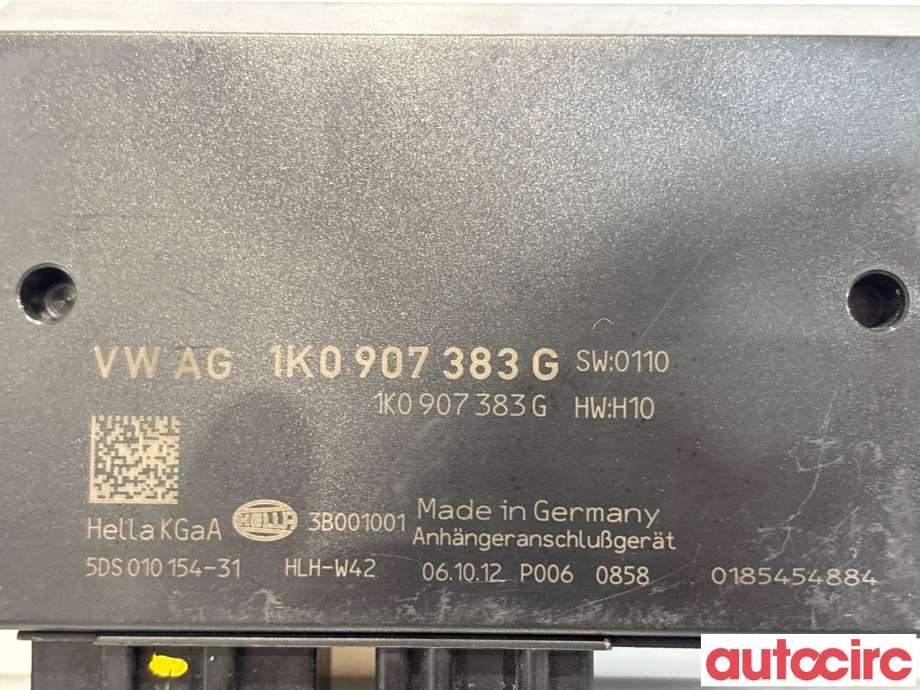 Styreenhet hengerfeste til VW Tiguan 2011-2016 (Type I, Fase 2)  (VOLKSWAGEN|1K0907383H|5DS010154-31|1K0907383G)