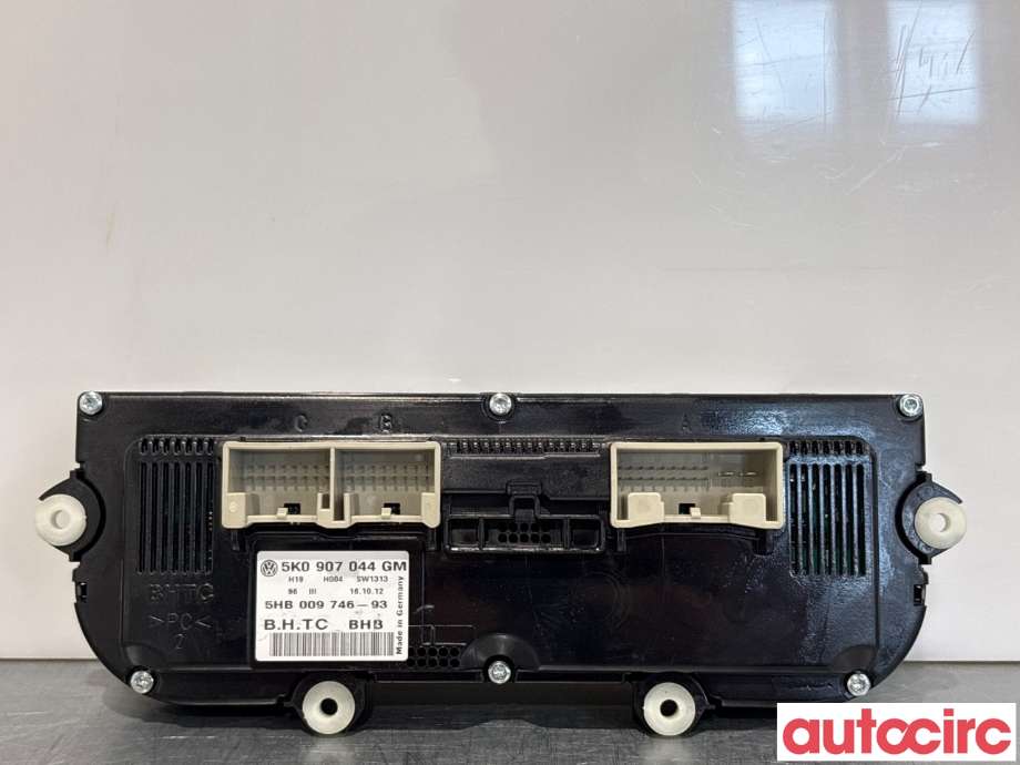 Varmeapparat betjening til VW Tiguan 2011-2016 (Type I, Fase 2)  (VOLKSWAGEN|5K0907044HD|5HB009746-93|5K0907044GM)
