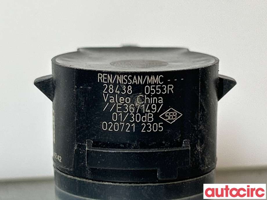 Parkeringssensor bak til Nissan Qashqai 2021-->> (Type III)  (NISSAN|2843700Q0B|E367149|284380553R)