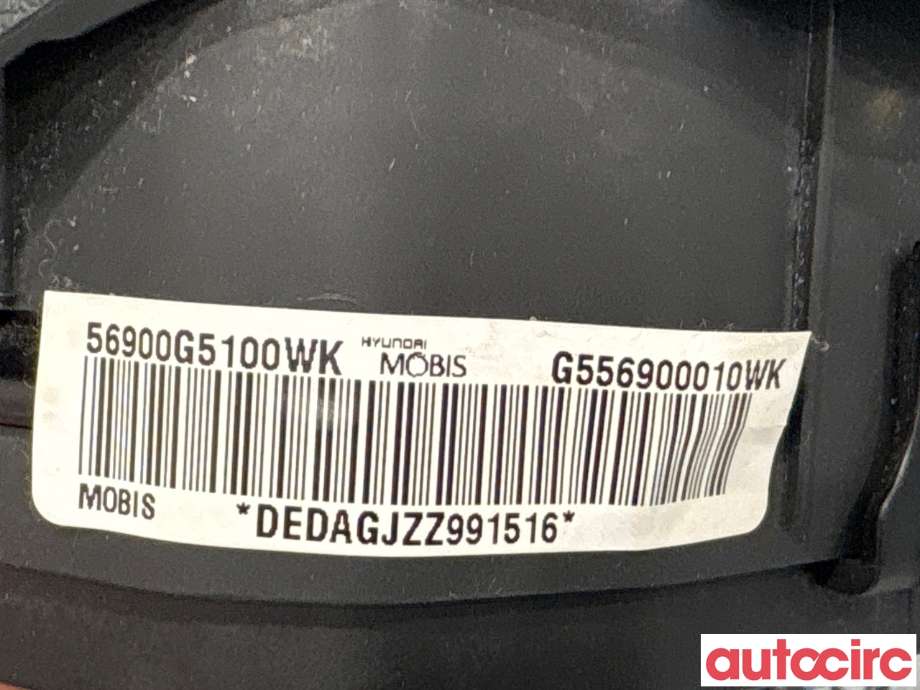 Airbag rattpute til Kia Niro 2016-2021  (KIA|56900G5100WK|)