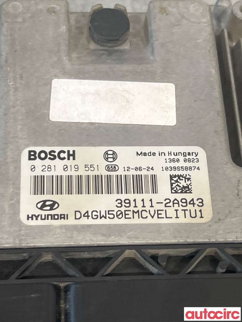 Styreenhet motor til Hyundai i30 2012-2017 (Type II)  (HYUNDAI|391112A943|0281019551|39111-2A943)