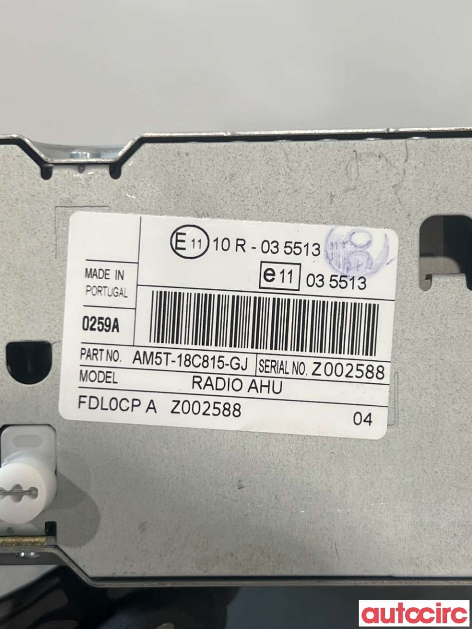 Bilstereo til Ford C-Max 2010-2015 (Type II, Fase 1) (FORD|2277323|AM5T-18C815-GJ)