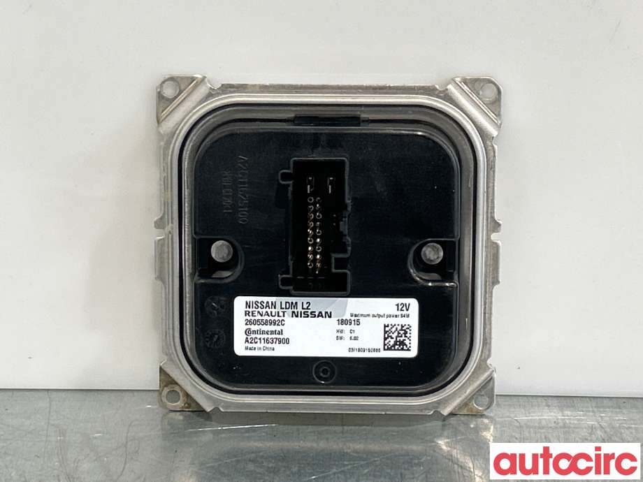 Styreenhet xenon/ballast til Nissan Leaf 2018-->> (Type II)  (NISSAN|260558992C|)