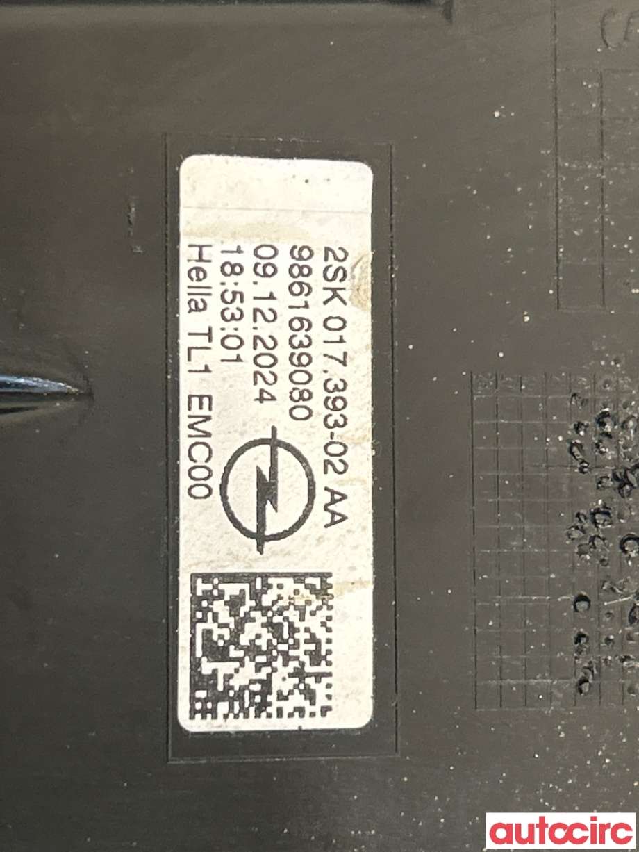 Baklykt høyre til Opel Mokka E 2020-->> (Type II) (OPEL|9861639080|)