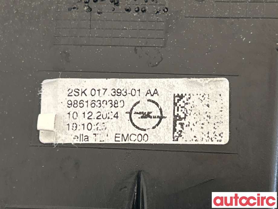 Baklykt venstre til Opel Mokka E 2020-->> (Type II)  (OPEL|9861639380|)