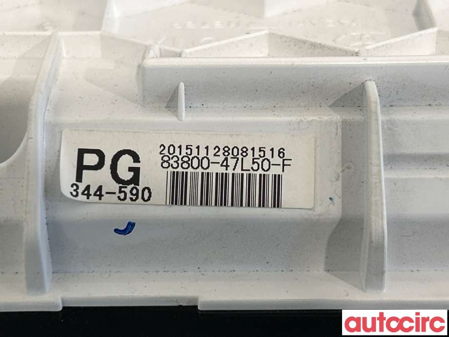 Instrumentpanel til Toyota Prius 2016-2023 (Type IV) (combi) (combi) (TOYOTA|8382147L20||83800-47L50-F)