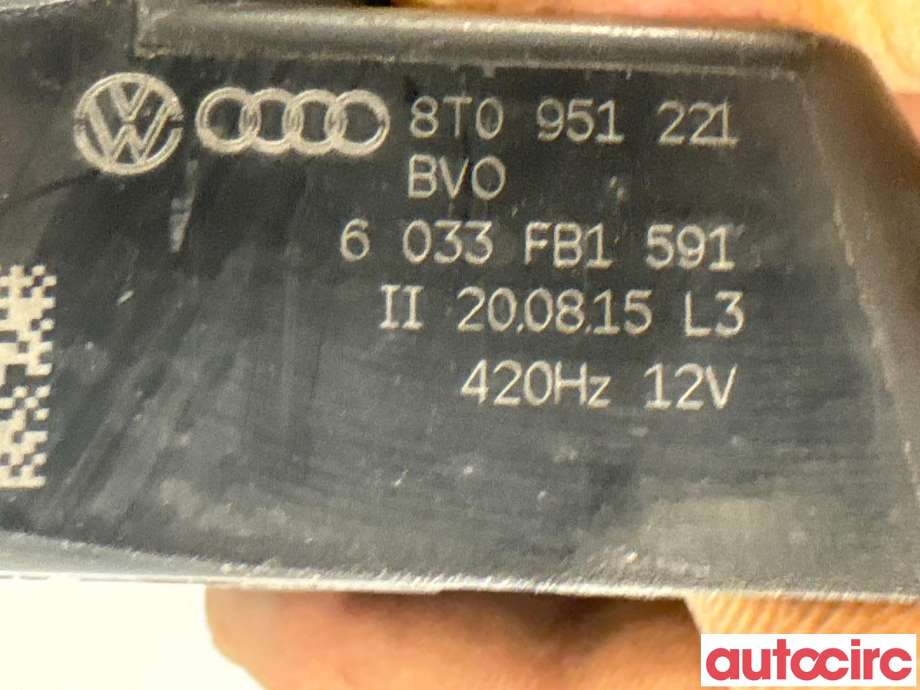 Horn/signalhorn til Audi Q5 2012-2017 (Type I, Fase 2)  (AUDI|8T0951221|)