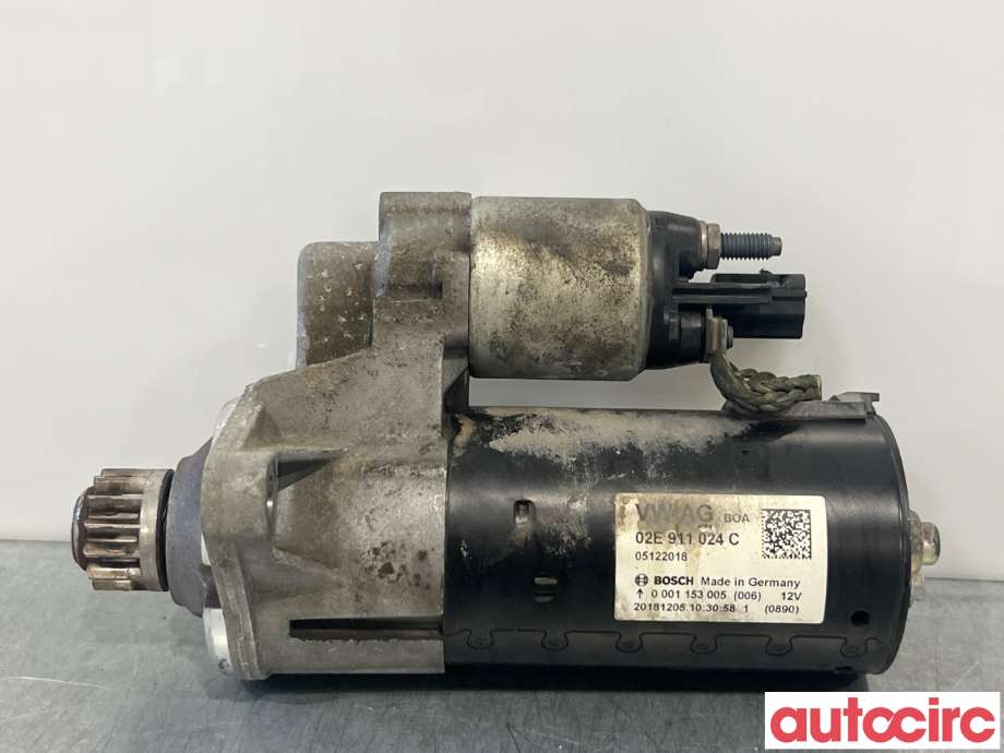Starter diesel til VW Transporter / Caravelle 2019-->> (T6.1) (T6.1) (VOLKSWAGEN|02E911024CX|0001153005|02E911024C)