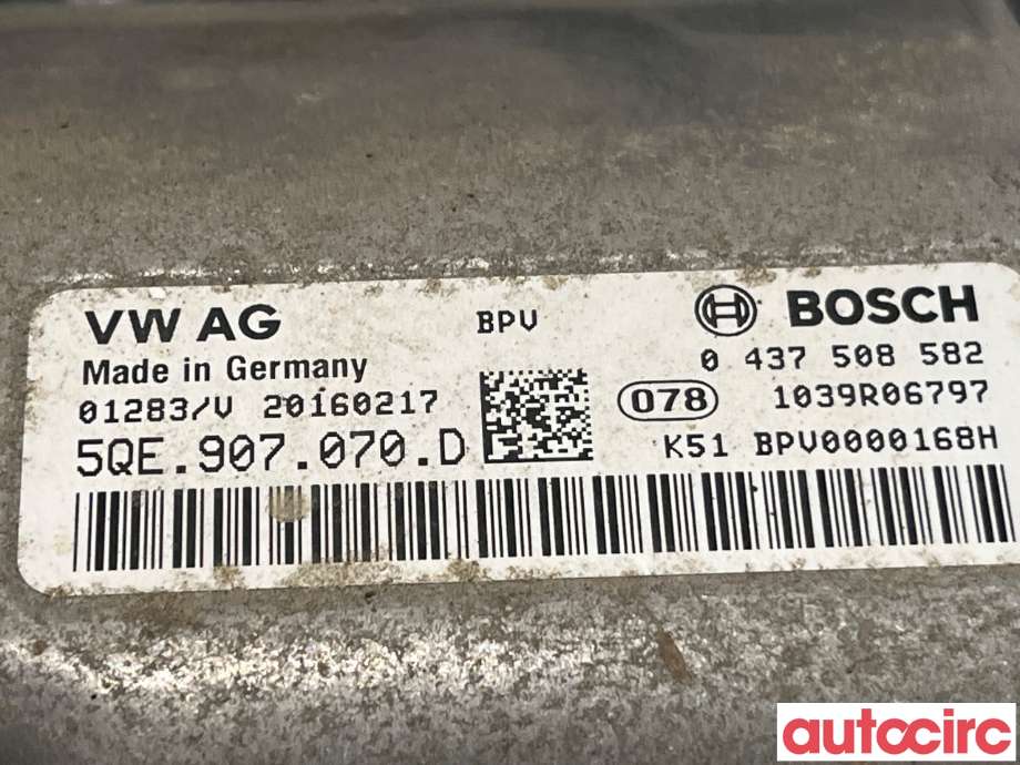 Inverter elbil til VW e-Golf 2014-2017 (Fase 1)  (VOLKSWAGEN|5QE907070H|0438508582|5QE907070D)