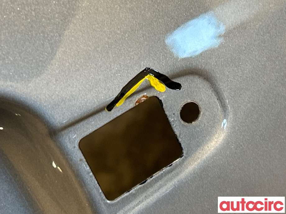 Dør høyre bak til Audi A4 2007-2014 (Type IV) (B8) (B8) (AUDI|8K9833052D)
