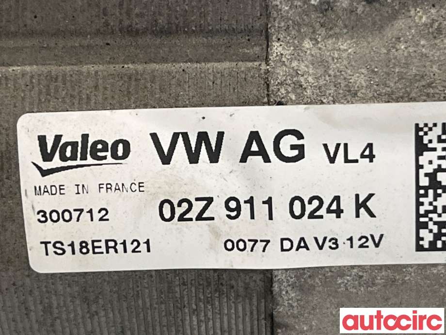 Starter diesel til VW Golf VI 2008-2012  (VOLKSWAGEN|02Z911024K)