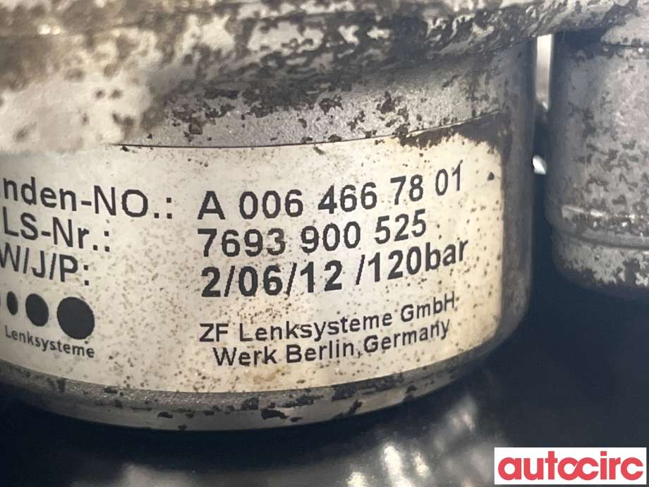 Servo pumpe mekanisk til Mercedes Vito/Viano 2010-2014 (Fase 2) (W639) (W639) (MERCEDES|A0064667801)