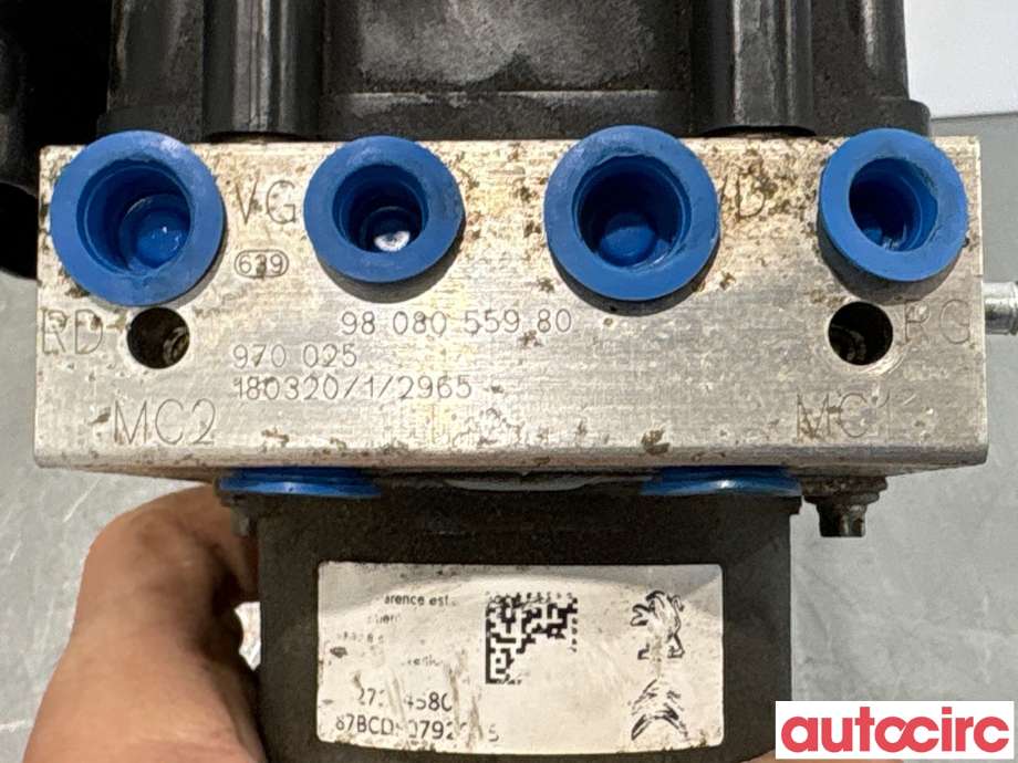 ABS sentral til Citroën C4, Cactus 2018-2021 (Fase 2)  (CITROEN|1635649180||9808055980)