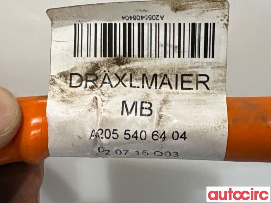 Kabel høy volt (HV) hybrid til Mercedes C-Klasse 2014-2018 (Fase 1) (W205) (W205) (MERCEDES|A2055406404|)