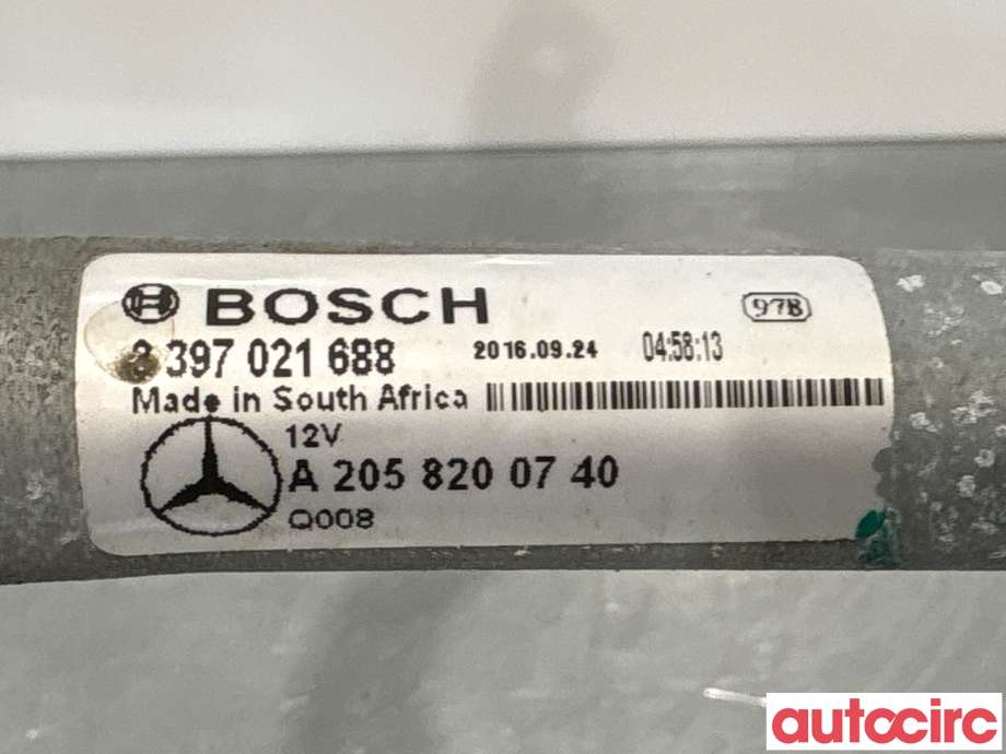 Viskermotor frontrute til Mercedes C-Klasse 2014-2018 (Fase 1) (W205) (W205) (MERCEDES|A2058208102|1397220729|A2058200740)