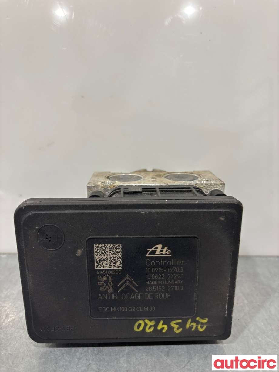 ABS sentral til Citroën C4, Cactus 2014-2017 (Fase 1) (CITROEN|1612543080|)