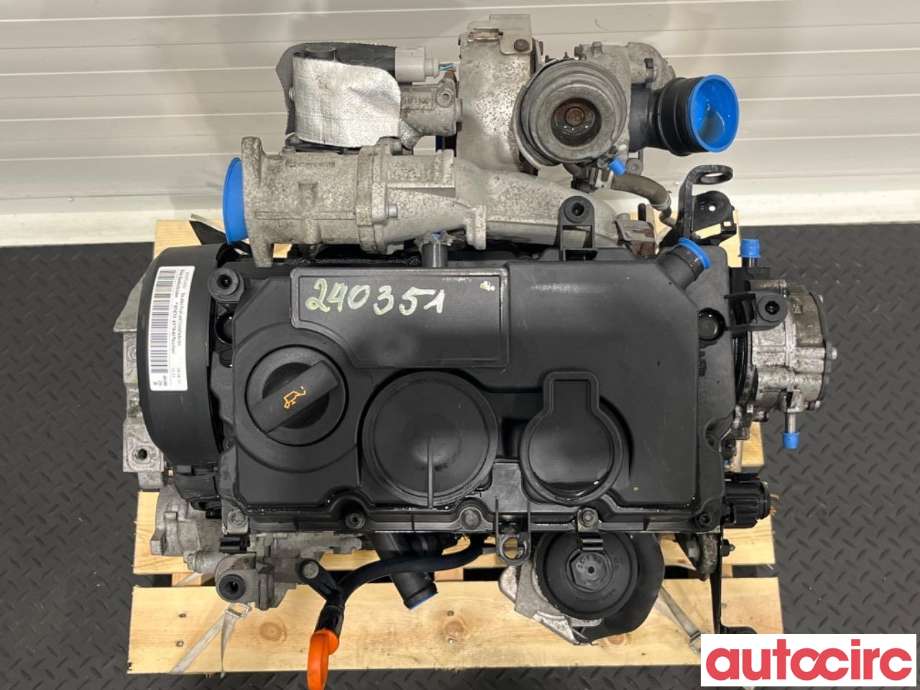 Motor diesel til Škoda Octavia 2009-2013 (Type II, Fase 2)  (SKODA|03G100035G|BMM|03G100098JX)