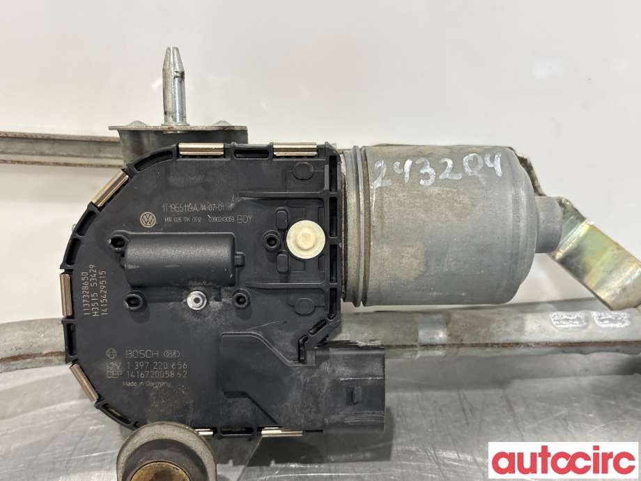 Viskermotor frontrute til VW Caddy 2010-2015 (Type III, Fase 2)  (VOLKSWAGEN|1T1955023A|1397220656|2K1955023J)