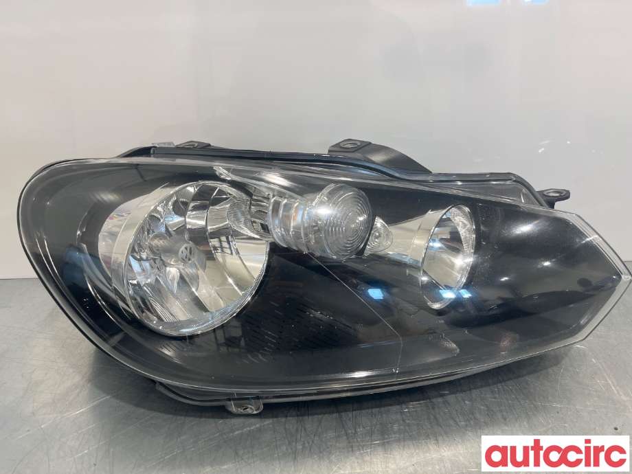 Frontlykt høyre halogen til VW Golf VI, 2008-2012  (VOLKSWAGEN|5K1941006L)