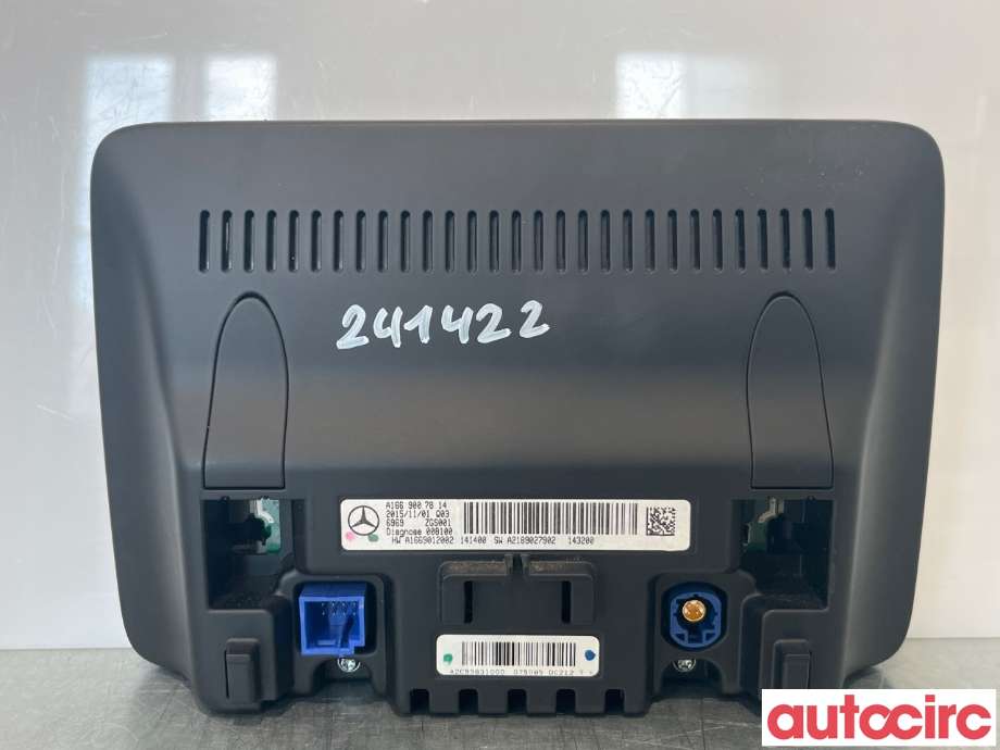 Multimedia display (MCU - Media Controller Unit) til Mercedes CLA 2013-2019 (C117) (C117) (MERCEDES|A2469001206|A2C99831000|A1669007814)