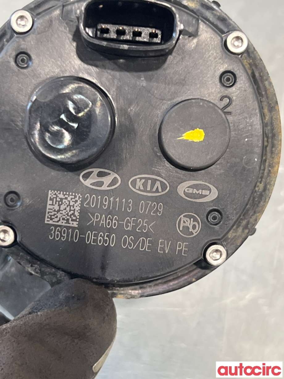 Sirkulasjonspumpe til Hyundai Kona 2017-2021 (Type I, Fase 1)  (HYUNDAI|369100E650||36910-0E650)