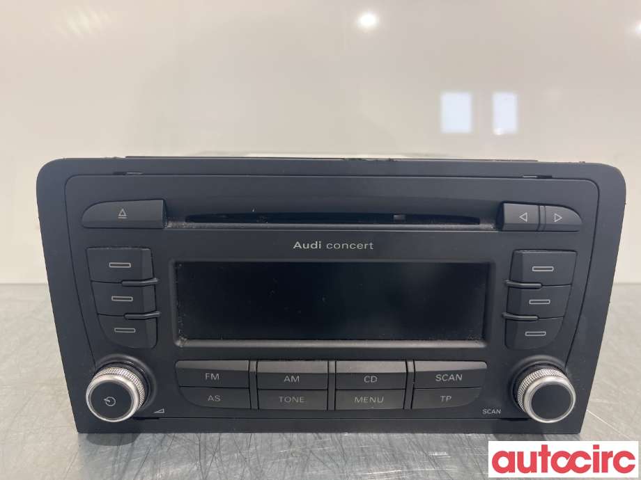 Bilstereo til Audi A3, 2009-2012 (Type II, Fase 2) (AUDI|8P0057185B)