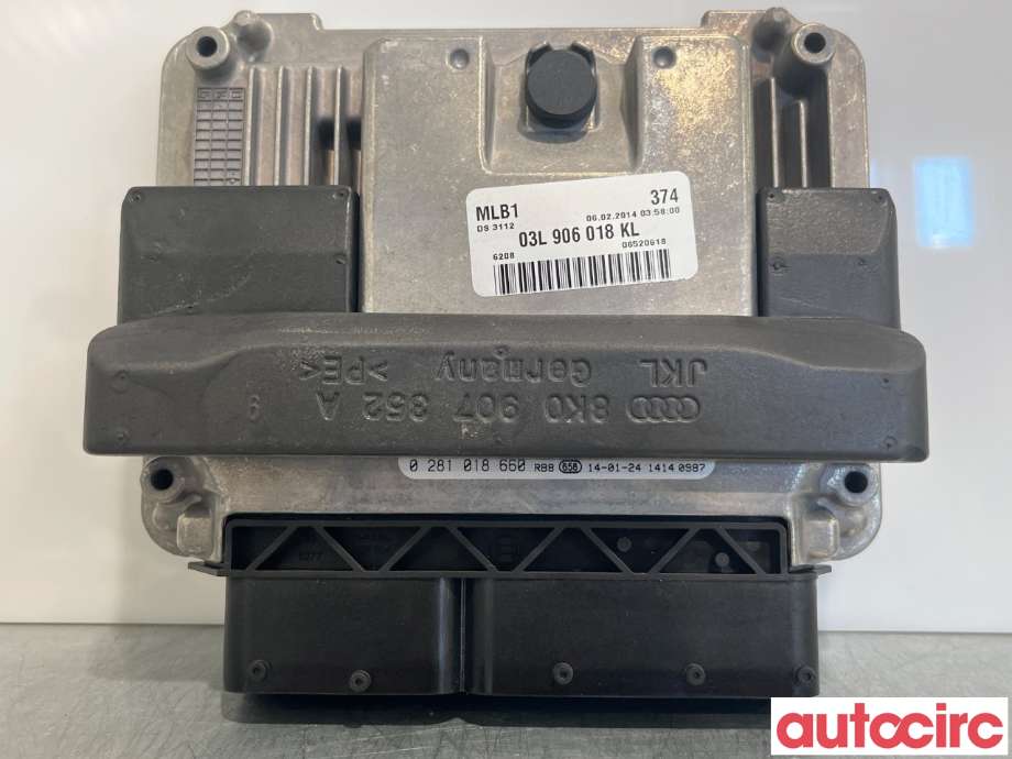 Styreenhet motor til Audi A4, 2007-2014 (Type IV) (B8) (B8) (AUDI|03L906018KL)