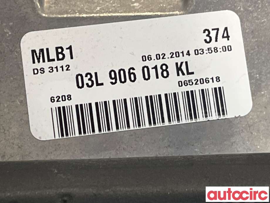 Styreenhet motor til Audi A4 2007-2014 (Type IV) (B8) (B8) (AUDI|03L906018KL)