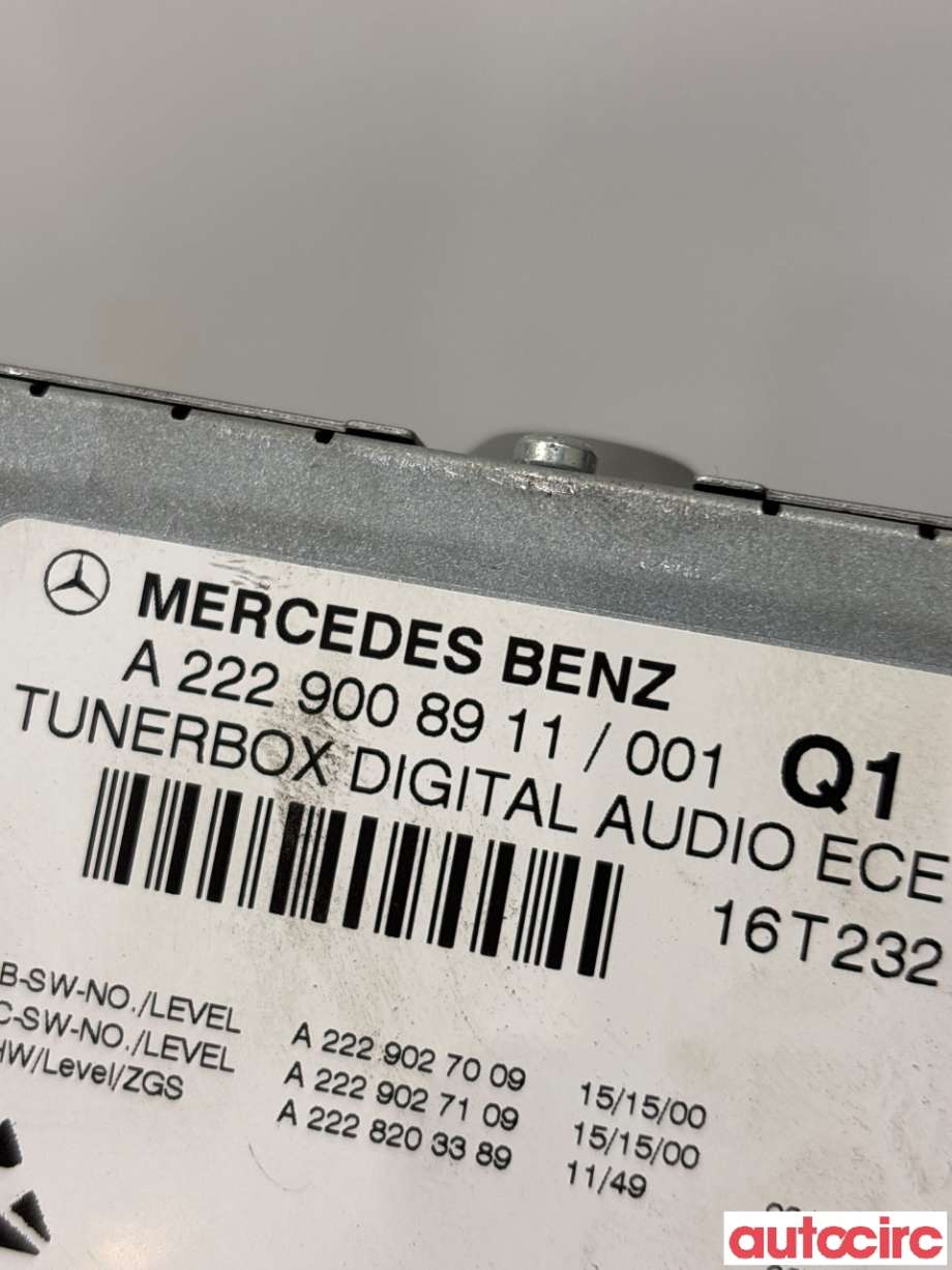 Bilstereo diverse til Mercedes C-Klasse 2014-2018 (Fase 1) (W205) (W205) (MERCEDES|A2229008911)