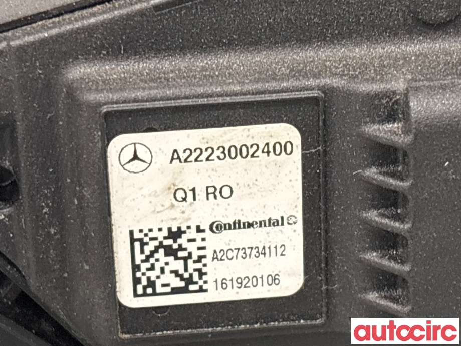 Pedal gass til Mercedes C-Klasse 2014-2018 (Fase 1) (W205) (W205) (MERCEDES|A2223002900|A2223002400)