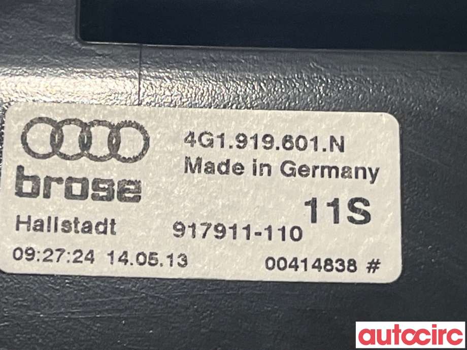 Multimedia display (MCU - Media Controller Unit) til Audi A6 2011-2014 (Type IV, Fase 1) (C7) (C7) (AUDI|4G0919607H|4G1919601N)