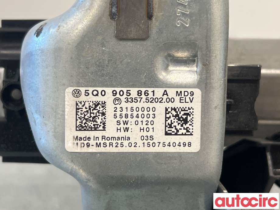 Rattaksel til VW e-Golf 2014-2017 (Fase 1)  (VOLKSWAGEN|5WB419502F||5Q1419502AC)