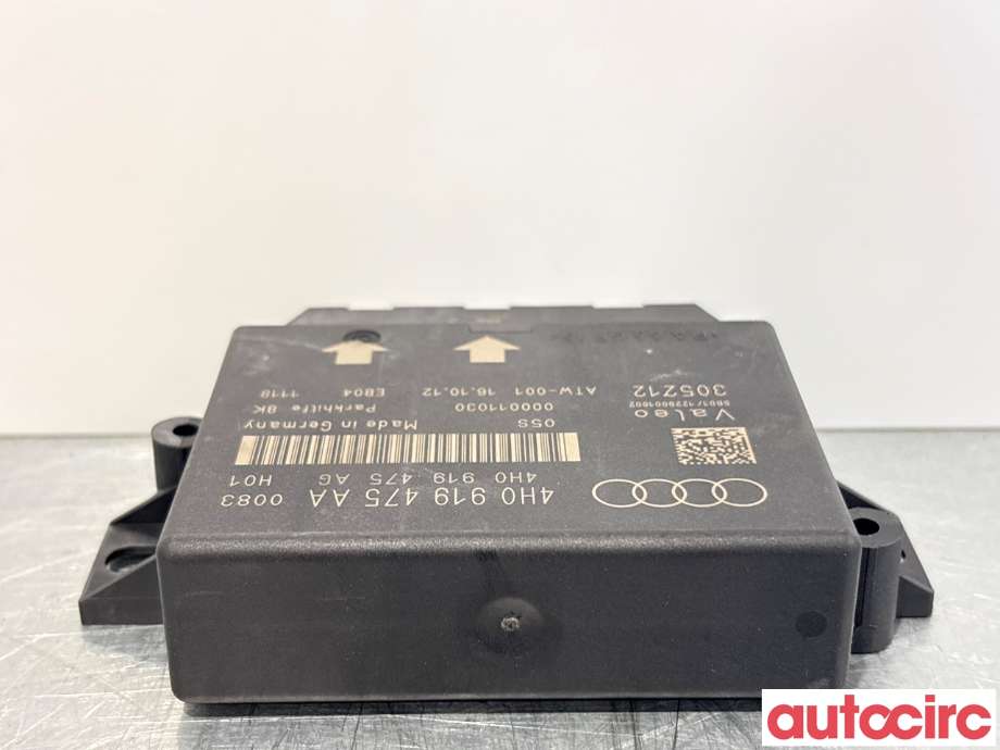 Styreenhet parkering til Audi A6, Allroad 2012-2014 (Type III, Fase 1) (C7) (C7) (AUDI|4H0919475AA|305212)