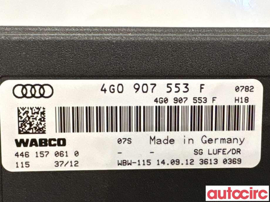 Styreenhet nivå/luftfjæring til Audi A6, Allroad 2012-2014 (Type III, Fase 1) (C7) (C7) (AUDI|4G0907553F|4461570610)